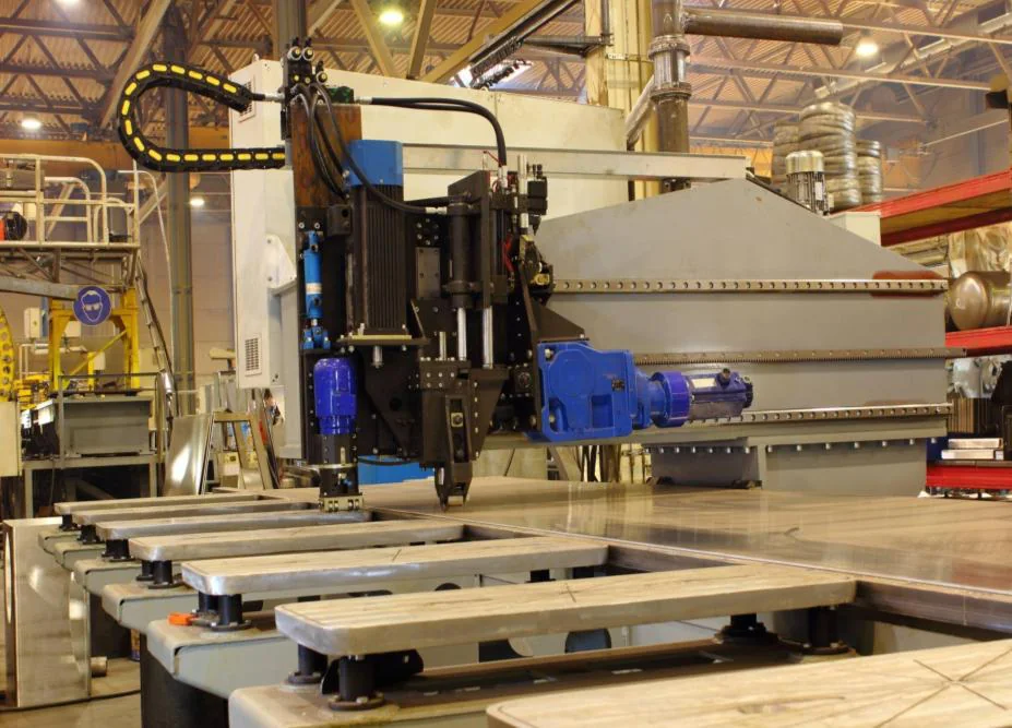 Sespel friction stir welding machine