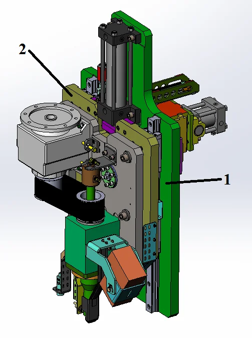 Welding spindle carriage